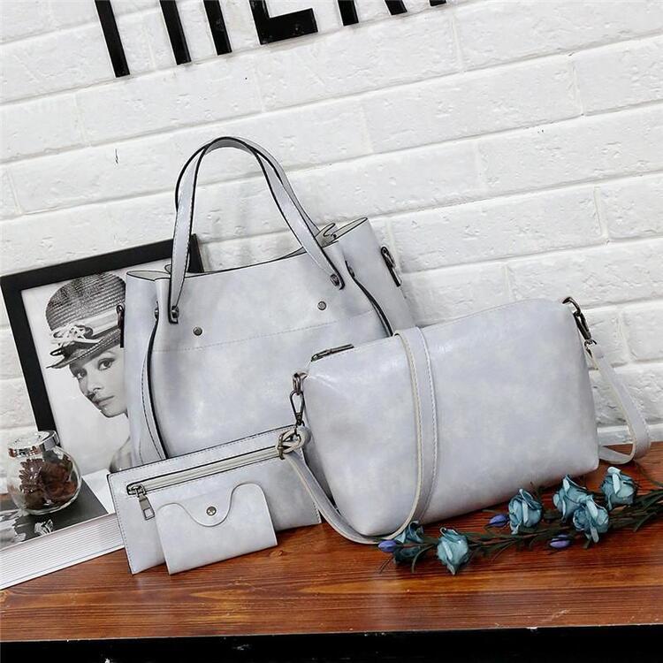 Heidi-Mode | 4 Teiliges Weinlese Handtaschensatz für Damen - Image 22