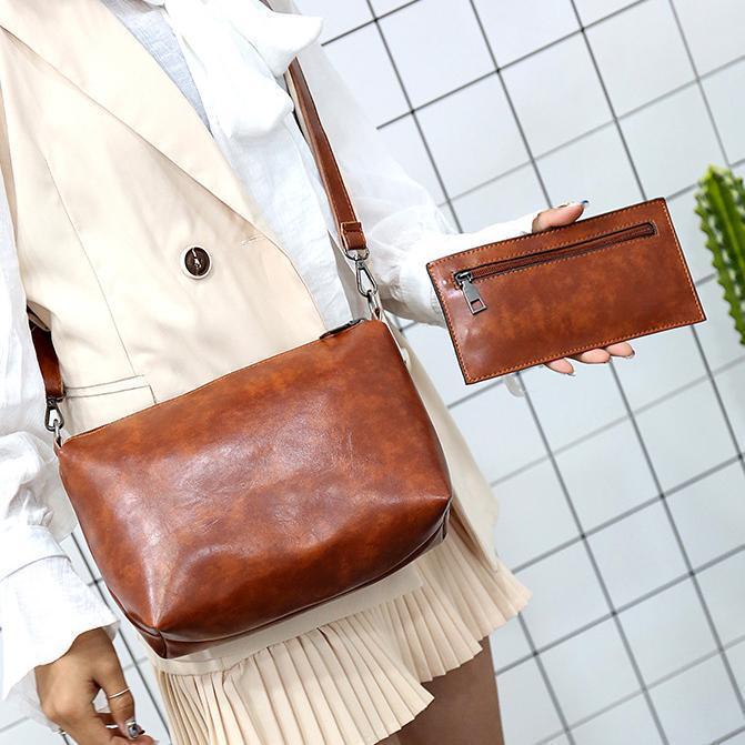 Heidi-Mode | 4 Teiliges Weinlese Handtaschensatz für Damen - Image 5