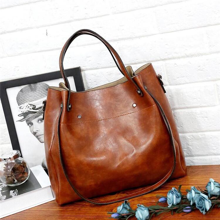Heidi-Mode | 4 Teiliges Weinlese Handtaschensatz für Damen - Image 9