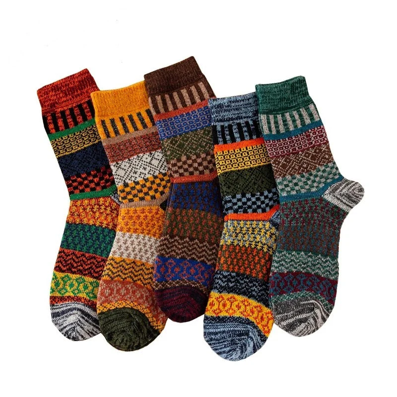 Heidi-Mode | 5-Pack Socks Megawarme Socken Im Skandinavischen Design - Image 4