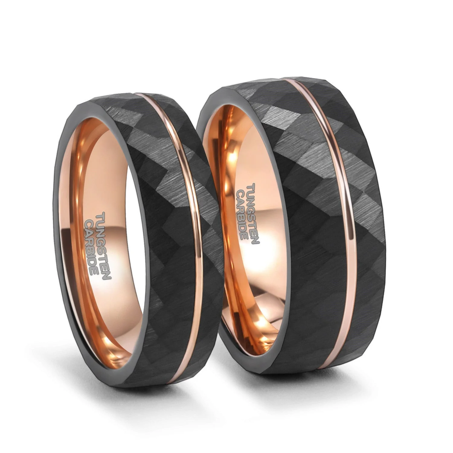 Heidi-Mode | 8Mm Edelstein Ring mit Turmalin Gefertigt Aus Schwarzem Heidi-Moderamkarbid - Image 2