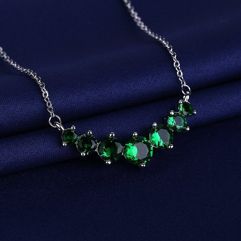 Heidi-Mode | 925 Sterling Moissanit Halskette - Image 6