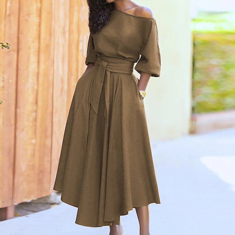 Heidi-Mode | A-Linien-Kleid Zum Binden - Image 3