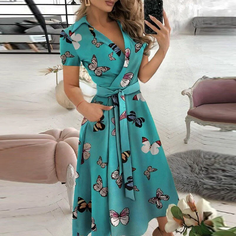 Heidi-Mode | A-Linien-Kleid Zum Binden - Image 9