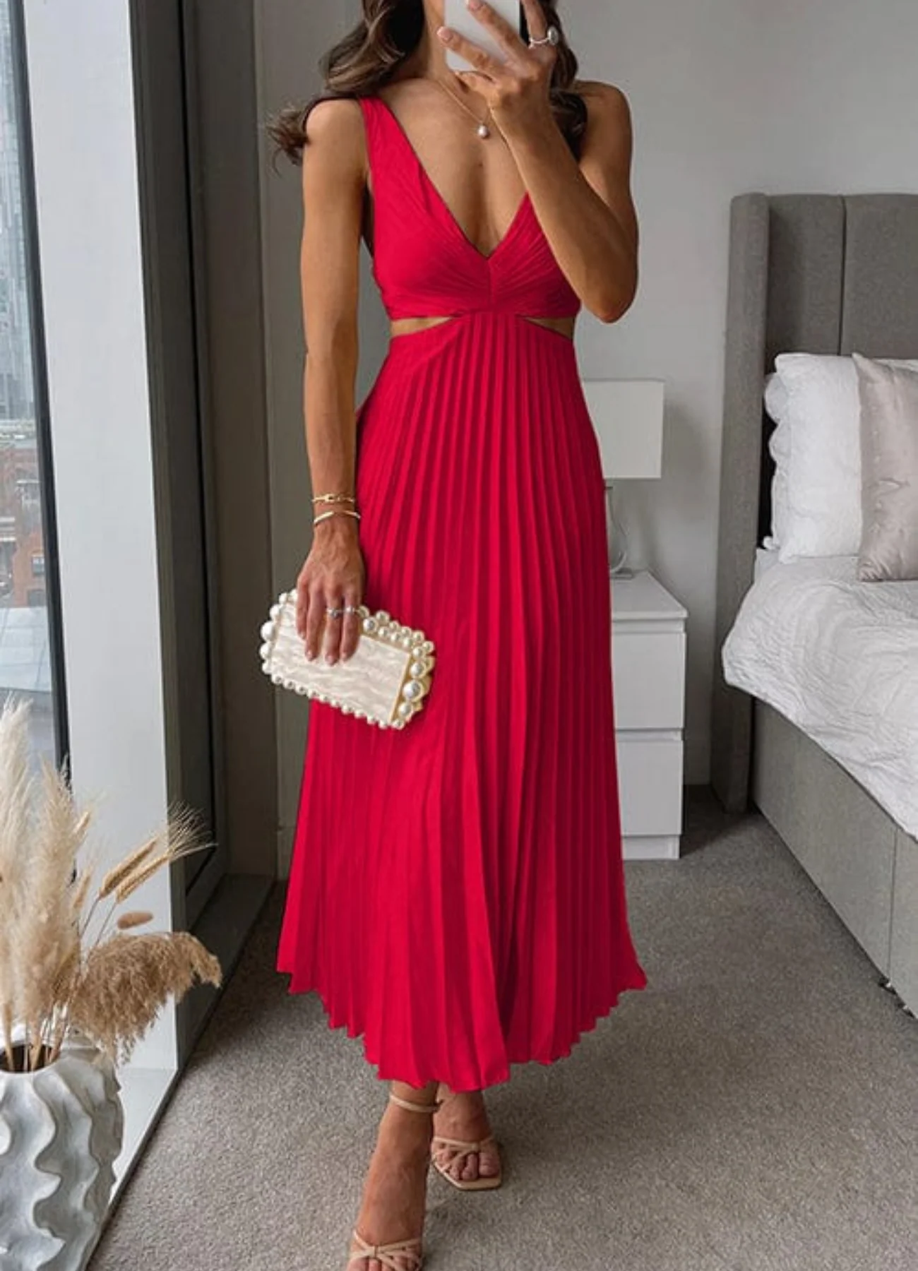 Heidi-Mode | Rücken Offen Abendkleid für Damen Maxi - Image 3