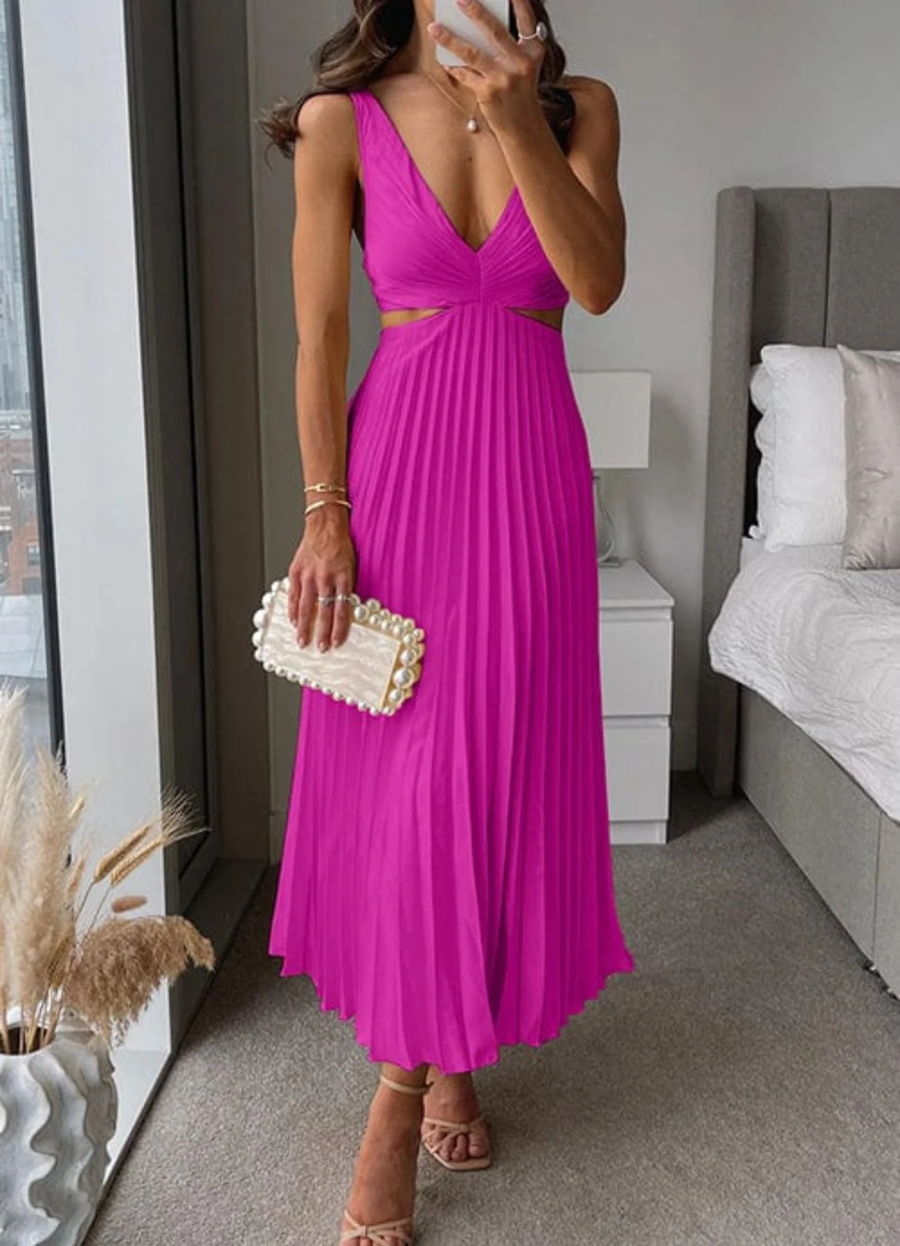 Heidi-Mode | Rücken Offen Abendkleid für Damen Maxi - Image 4