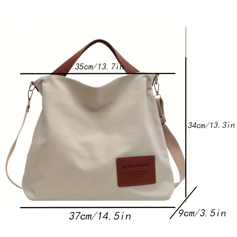 Heidi-Mode | Adelebag Schlichte Umhängetasche Aus Canvas - Image 4