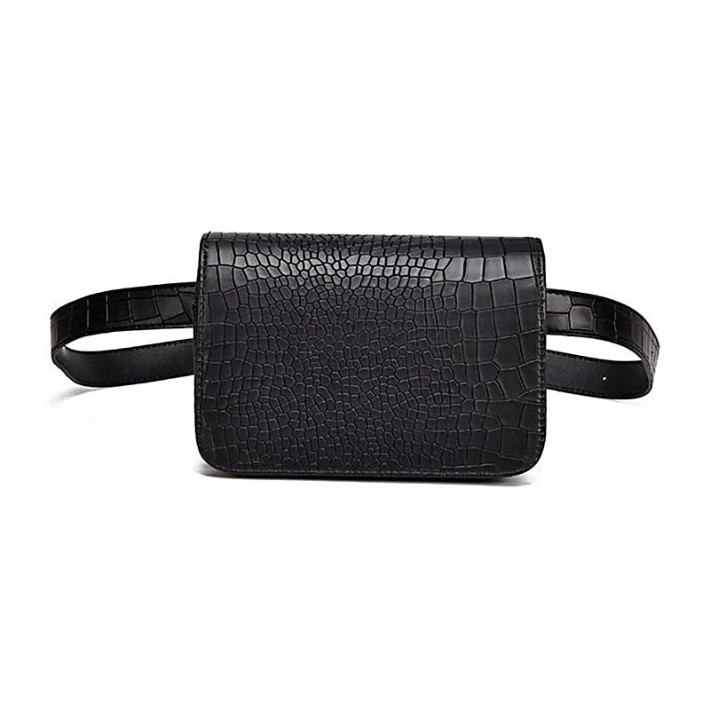 Heidi-Mode | Alligator-Musterte Lässige Bauchtasche