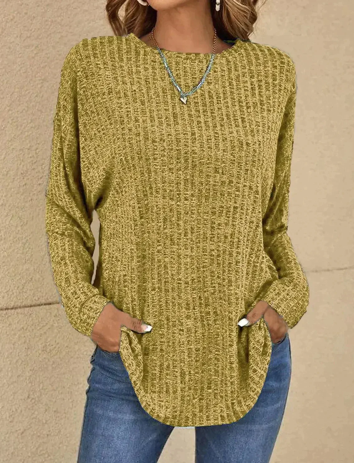 Heidi-Mode | Entspannter Pullover mit Textur - Image 7