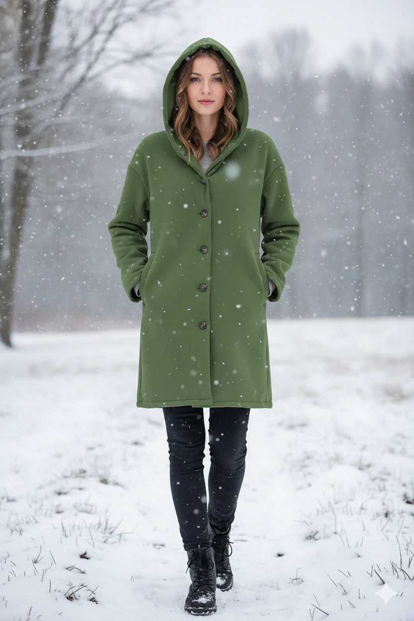 Heidi-Mode | Amsterdam Eleganter Modemantel für Damen (Neueste Kollektion) - Image 5