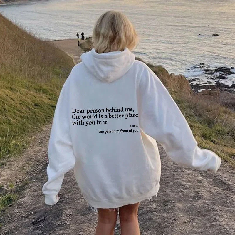 Heidi-Mode | Liebe Person Hinter Mir Unisex Hoodie - Image 5