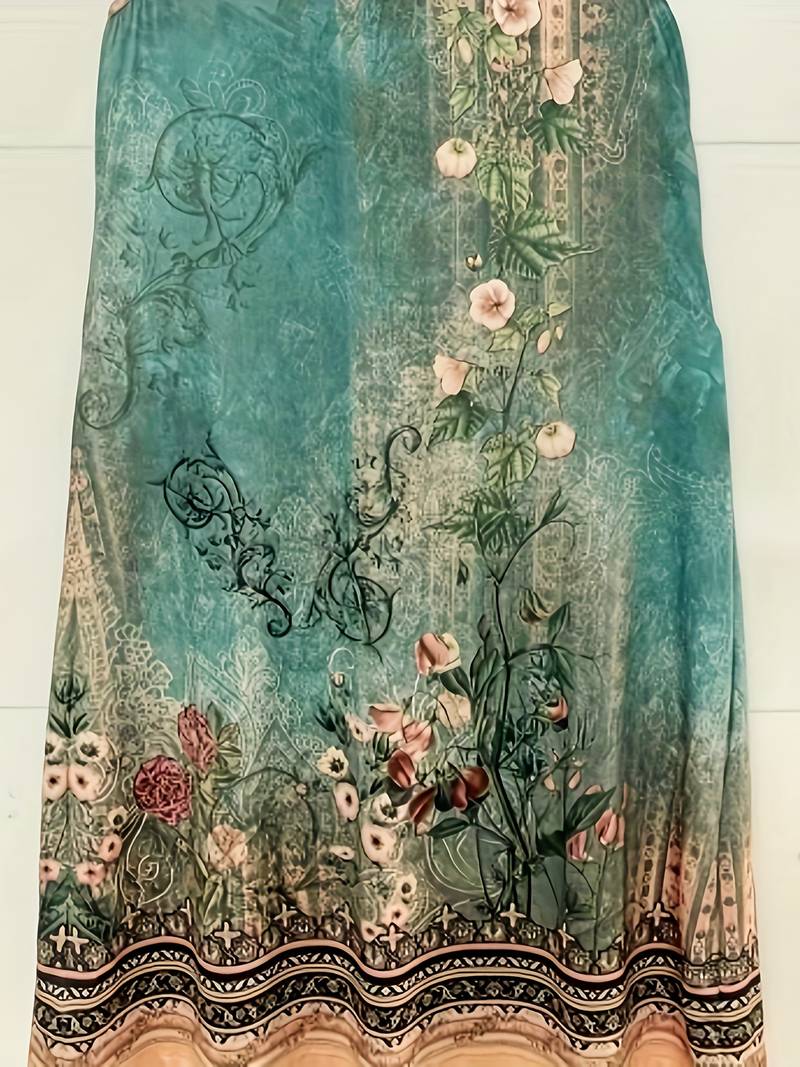 Heidi-Mode | Ärmellos Lockere Passform Boho Kleid Sommerkleid - Image 8