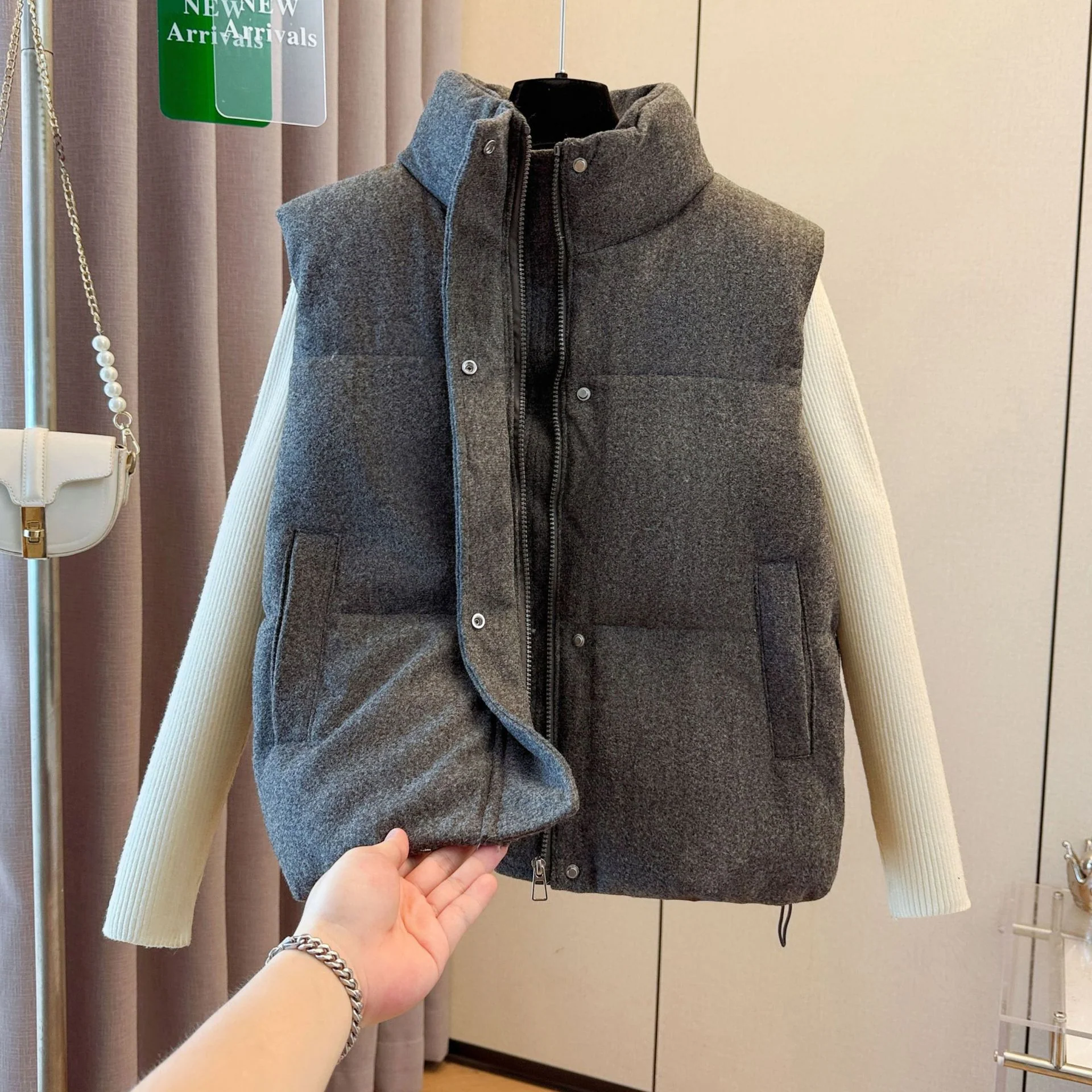 Heidi-Mode | Ärmellose Baumwollweste für Damen - Image 2