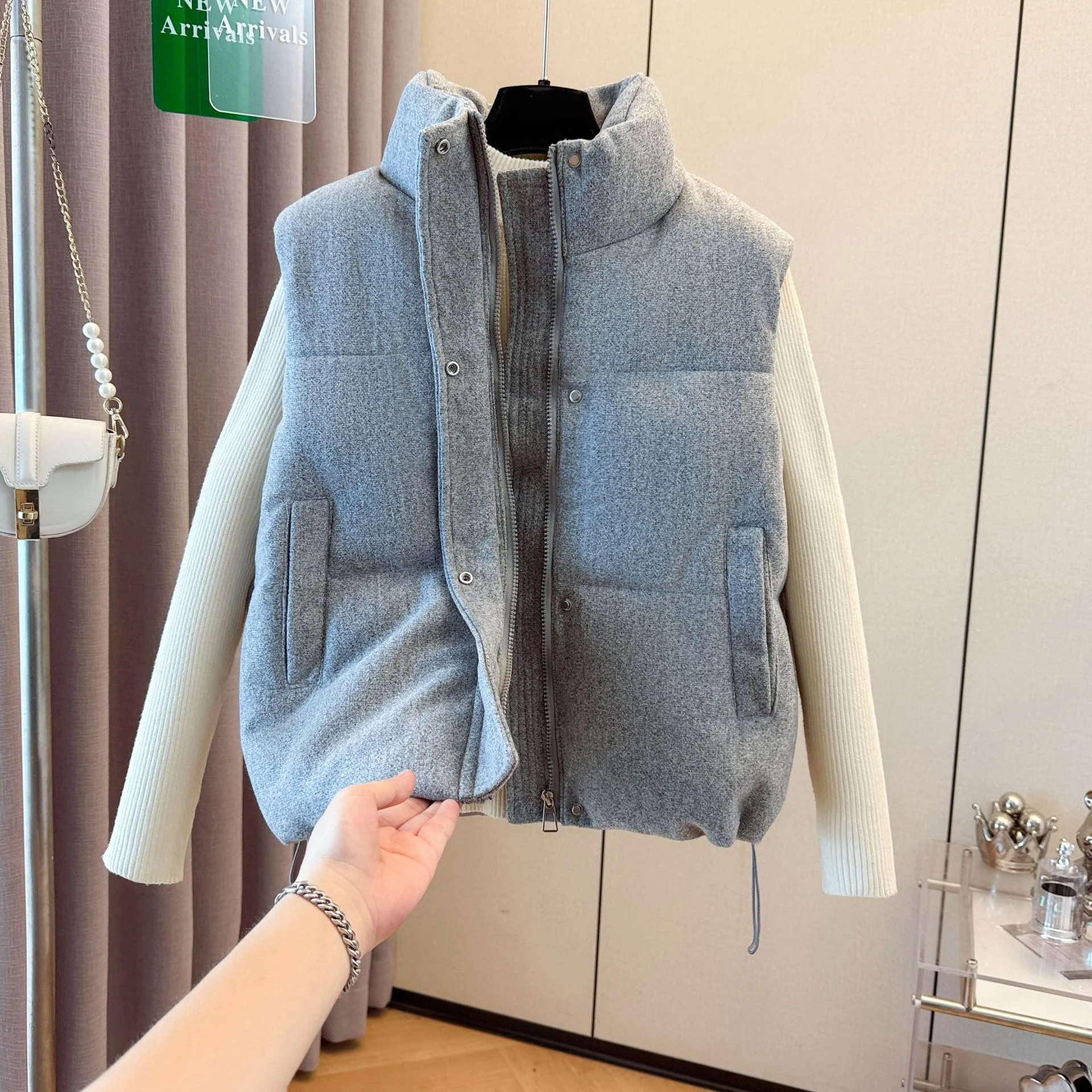 Heidi-Mode | Ärmellose Baumwollweste für Damen - Image 6