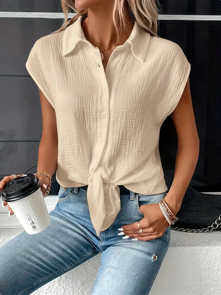 Heidi-Mode | Ärmellose Bluse für Damen - Image 10