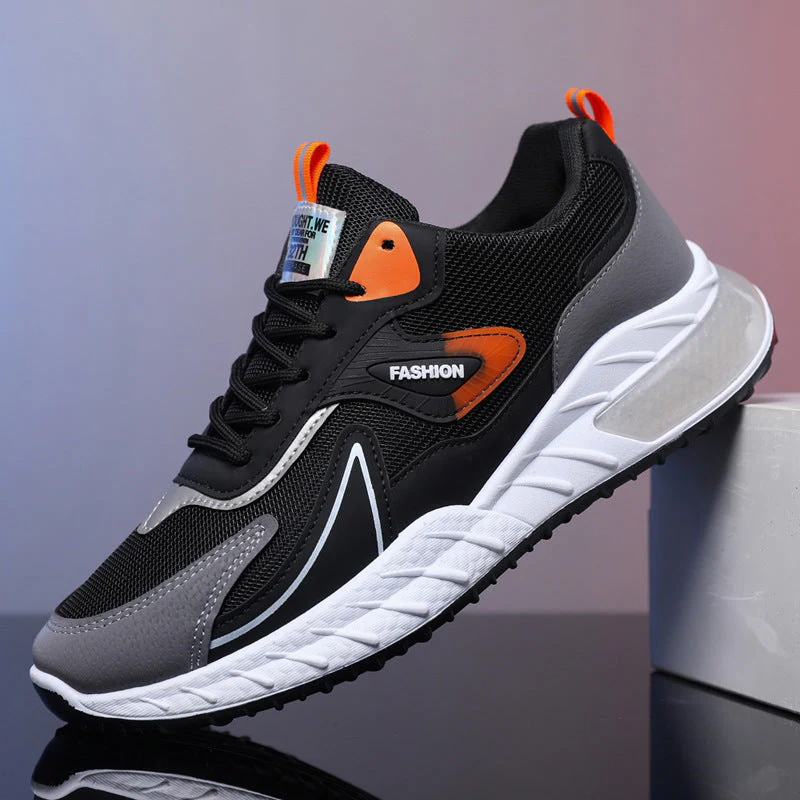 Heidi-Mode | Atmungsaktive Herren Sneaker mit Farbakzent - Image 8