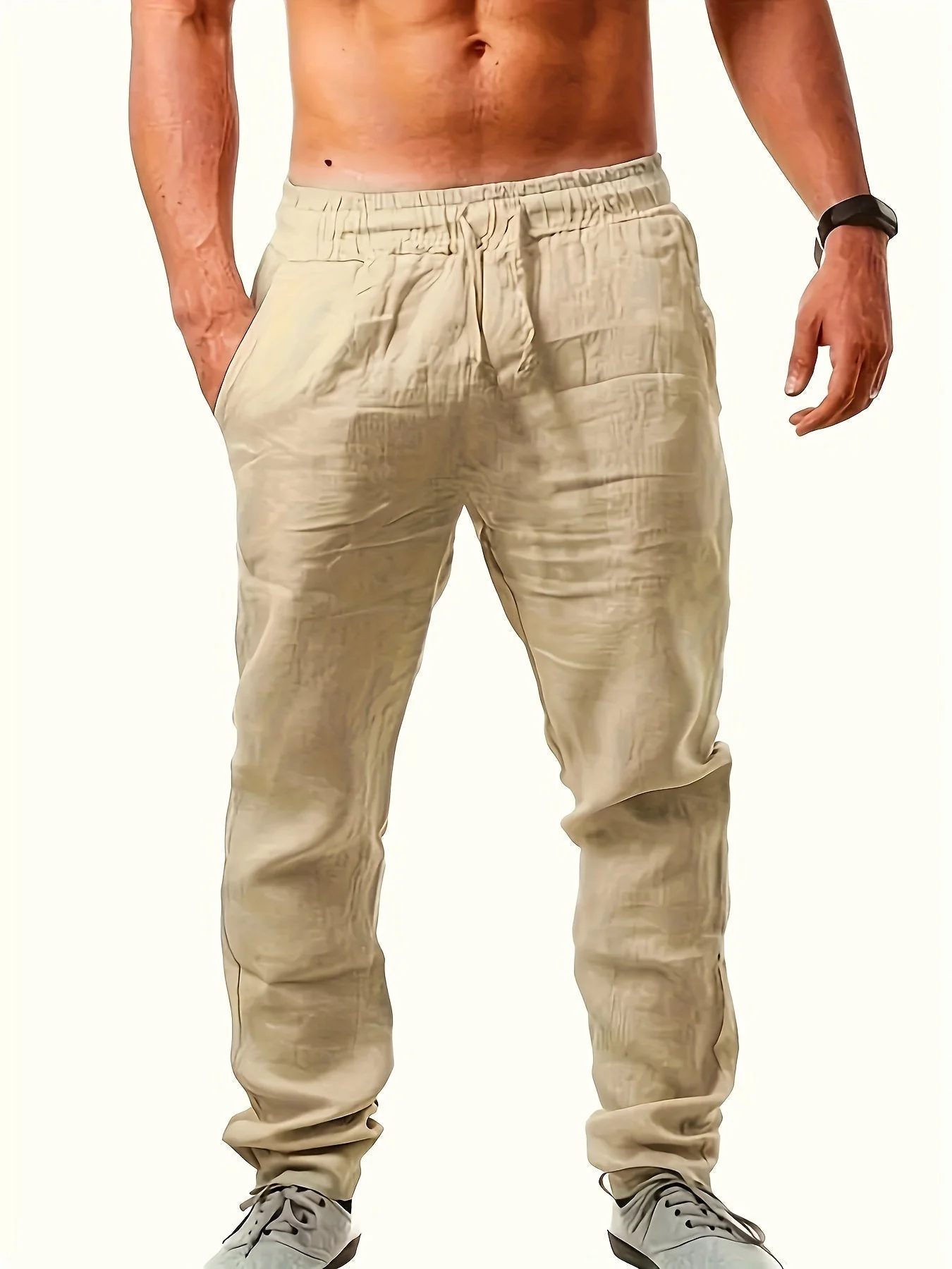 Heidi-Mode | Atmungsaktive Lässige Sommer Herrenhose - Image 24