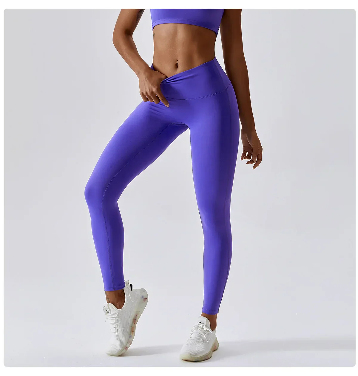 Heidi-Mode | Atmungsaktive Push-Up Yoga Leggings mit Pfirsich Hebung - Image 12