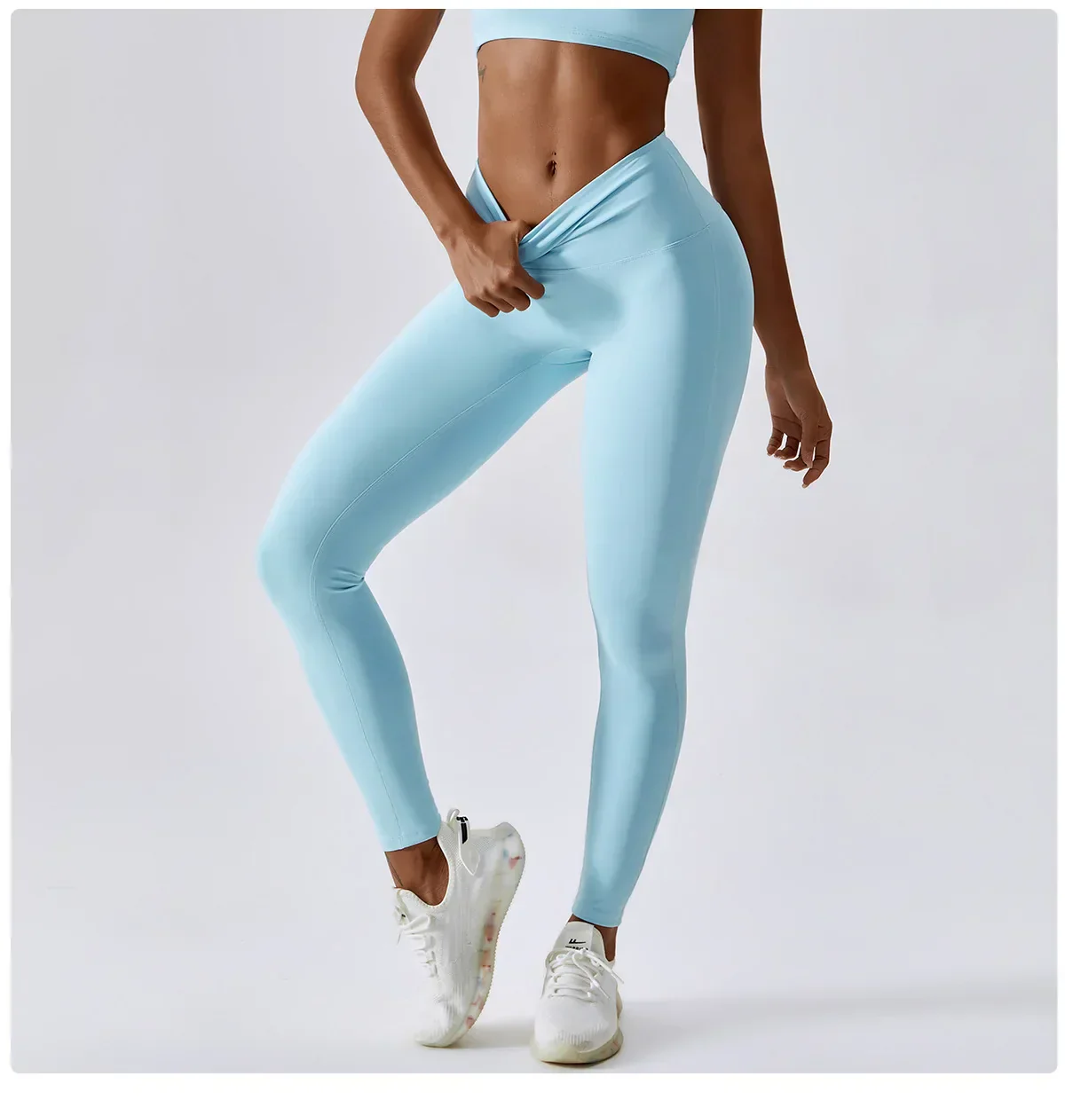 Heidi-Mode | Atmungsaktive Push-Up Yoga Leggings mit Pfirsich Hebung - Image 25