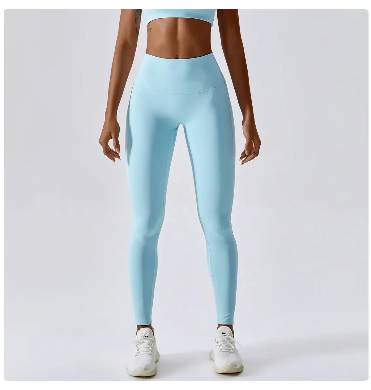 Heidi-Mode | Atmungsaktive Push-Up Yoga Leggings mit Pfirsich Hebung - Image 28