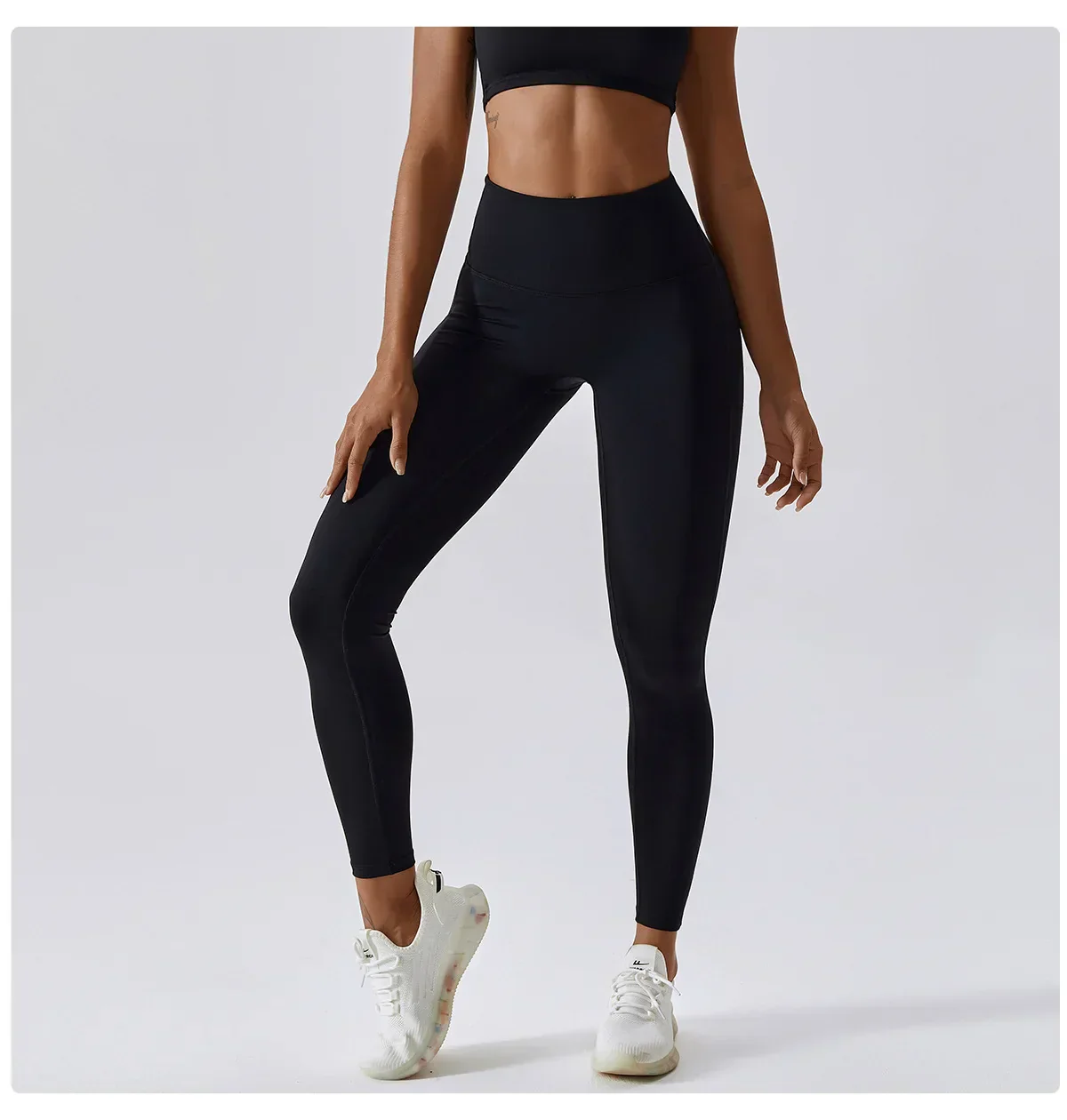 Heidi-Mode | Atmungsaktive Push-Up Yoga Leggings mit Pfirsich Hebung - Image 33
