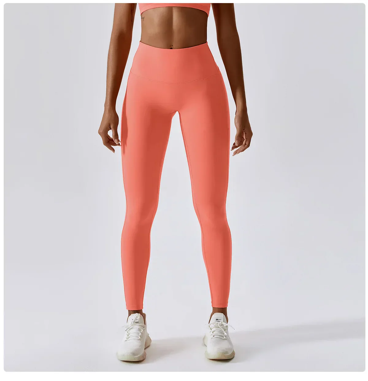 Heidi-Mode | Atmungsaktive Push-Up Yoga Leggings mit Pfirsich Hebung - Image 4