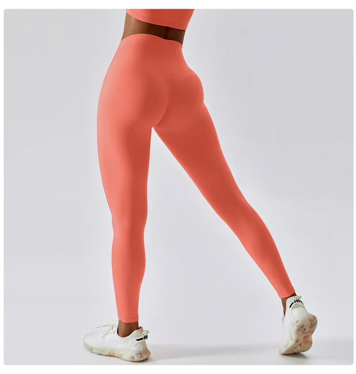 Heidi-Mode | Atmungsaktive Push-Up Yoga Leggings mit Pfirsich Hebung - Image 5