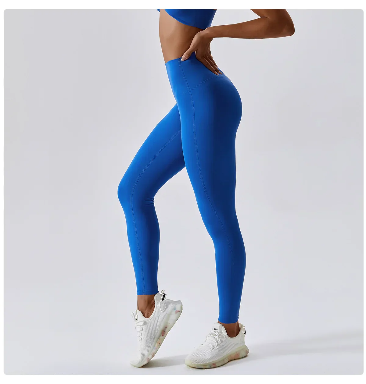 Heidi-Mode | Atmungsaktive Push-Up Yoga Leggings mit Pfirsich Hebung - Image 7