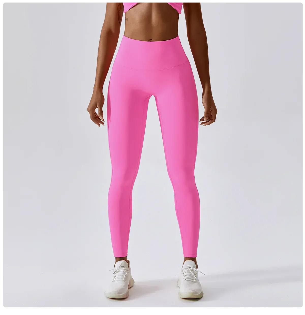 Heidi-Mode | Atmungsaktive Push-Up Yoga Leggings mit Pfirsich Hebung - Image 8