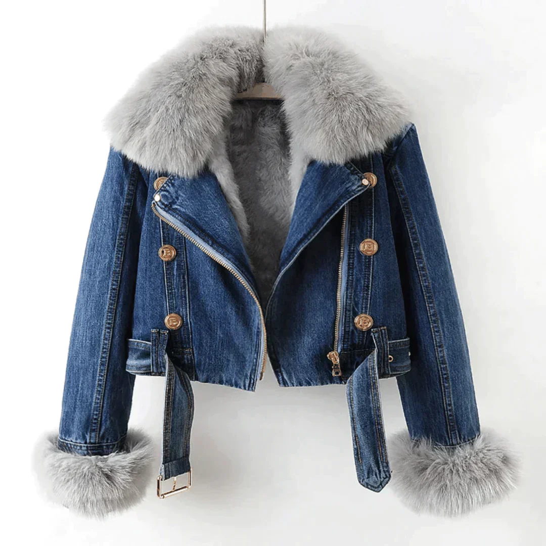 Heidi-Mode | Jeansjacke und Lederjacke Eleganz - Image 2
