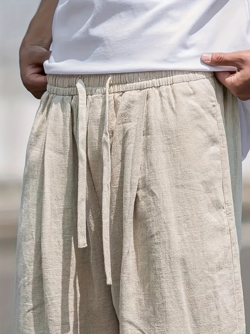 Heidi-Mode | Baggy Leinenhose Luftige Sommerhose mit Weichem Tragekomfort - Image 3