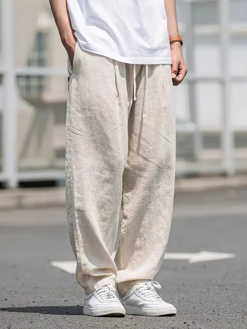 Heidi-Mode | Baggy Leinenhose Luftige Sommerhose mit Weichem Tragekomfort - Image 5