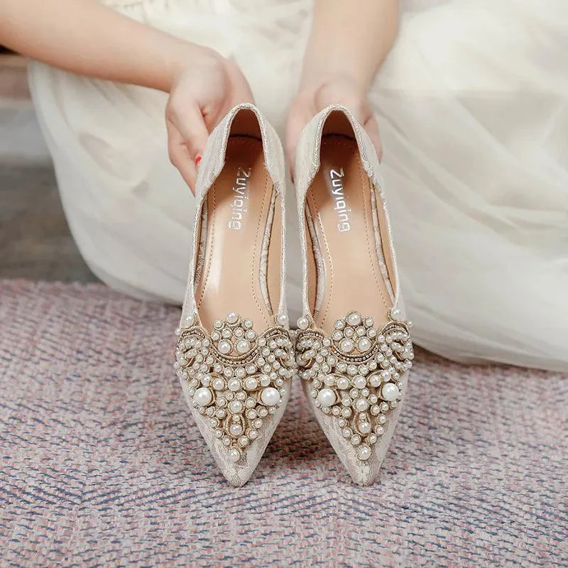 Heidi-Mode | Elegante Ballerina mit Perlen - Image 3