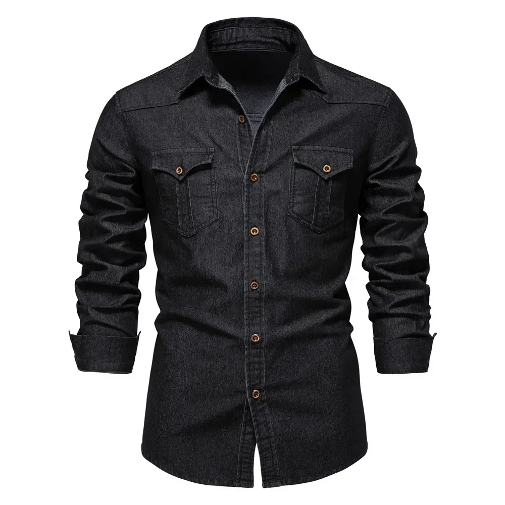 Heidi-Mode | Baumwoll Denim Hemd - Image 4