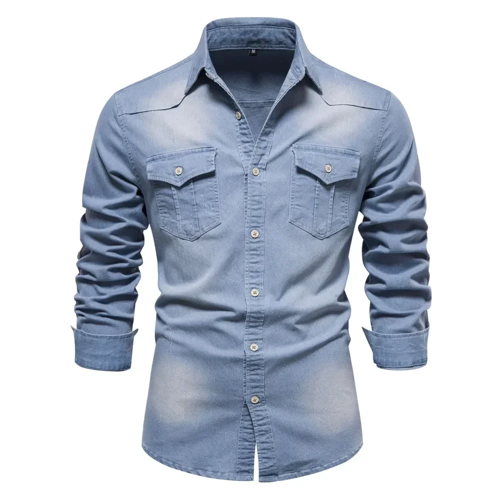 Heidi-Mode | Baumwoll Denim Hemd - Image 5