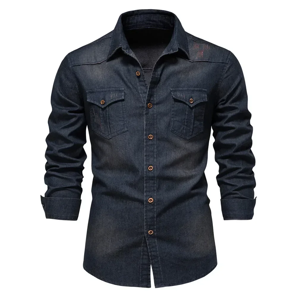 Heidi-Mode | Baumwoll Denim Hemd - Image 6