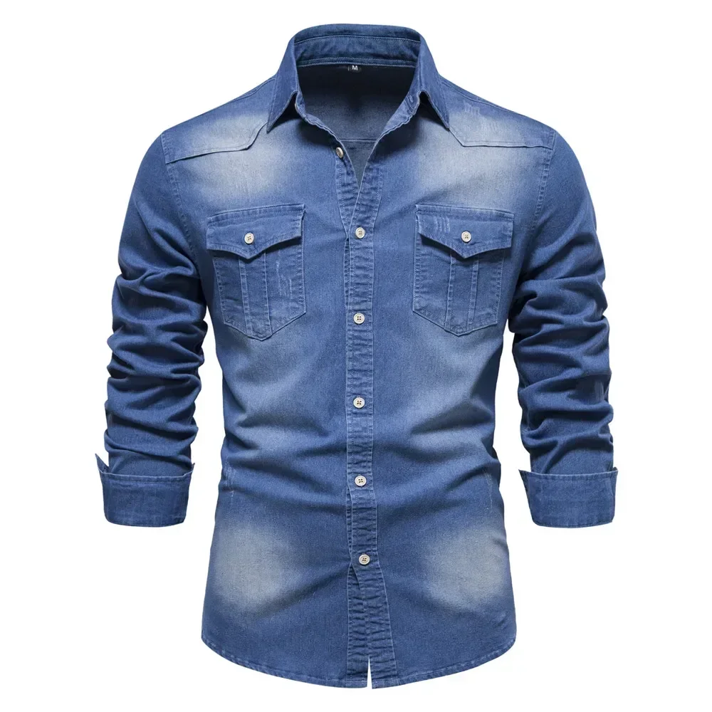 Heidi-Mode | Baumwoll Denim Hemd - Image 7
