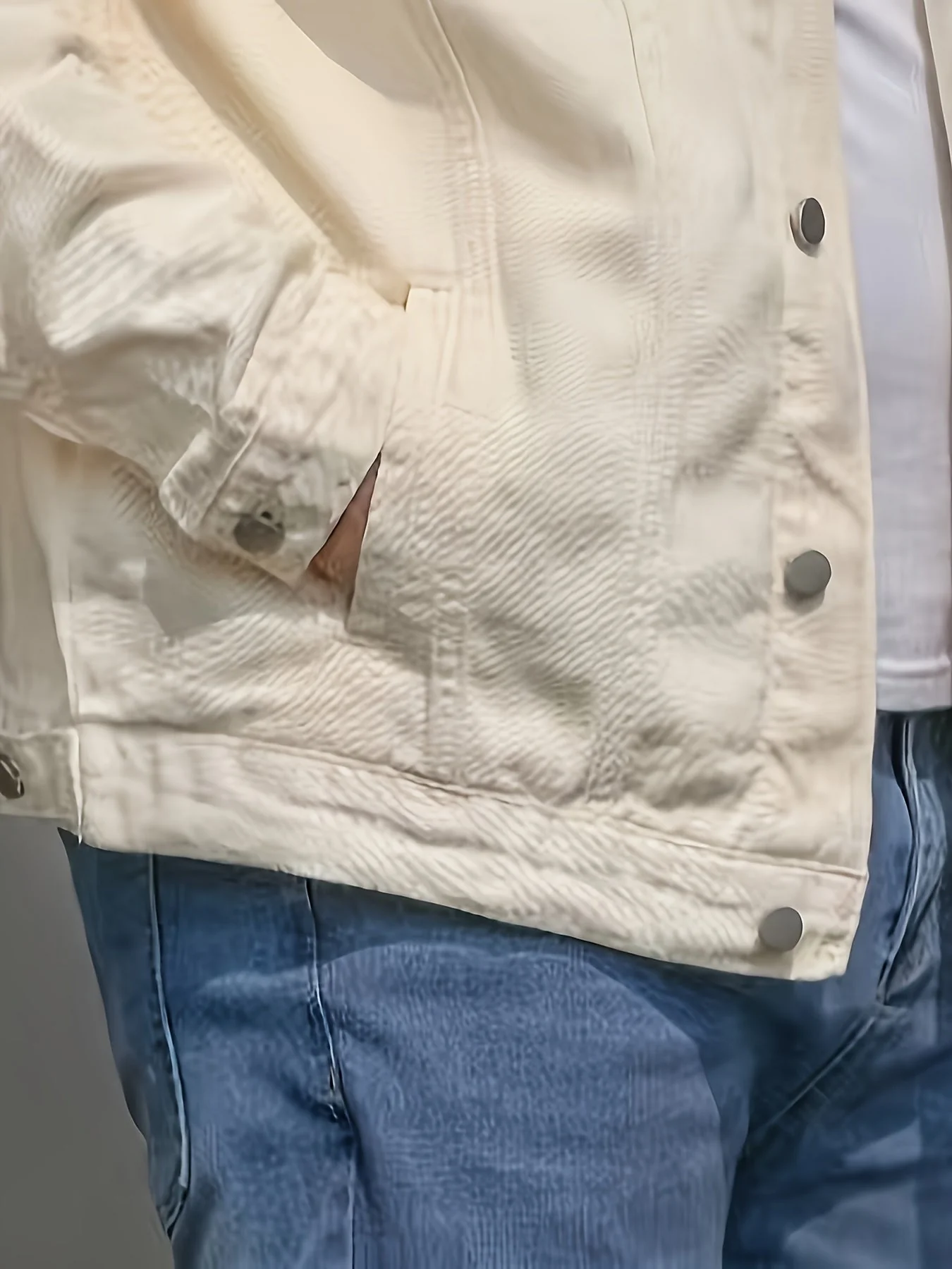 Heidi-Mode | Baumwoll Herrenjacke Im Lässigen Denim Stil - Image 3