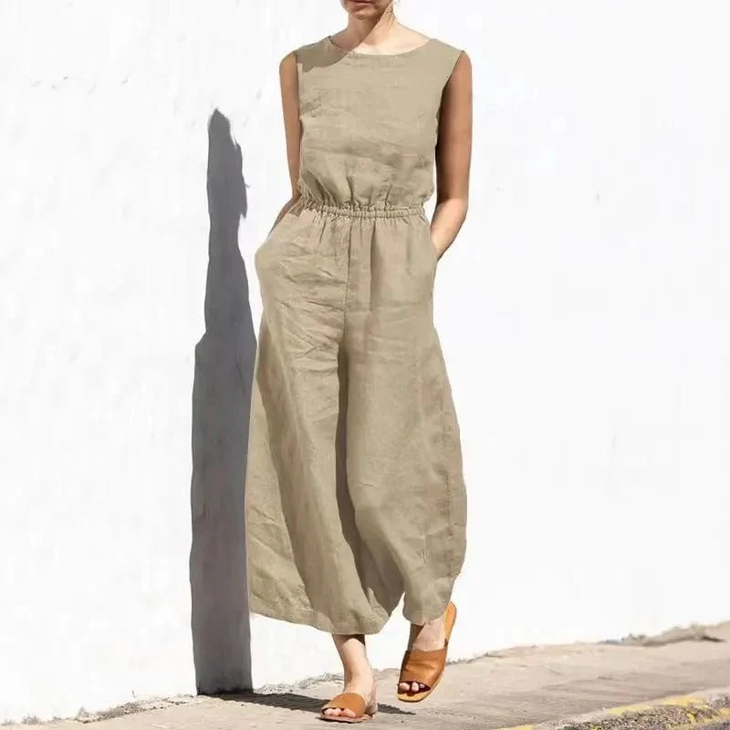 Heidi-Mode | Baumwoll-Leinen-Jumpsuit - Image 12