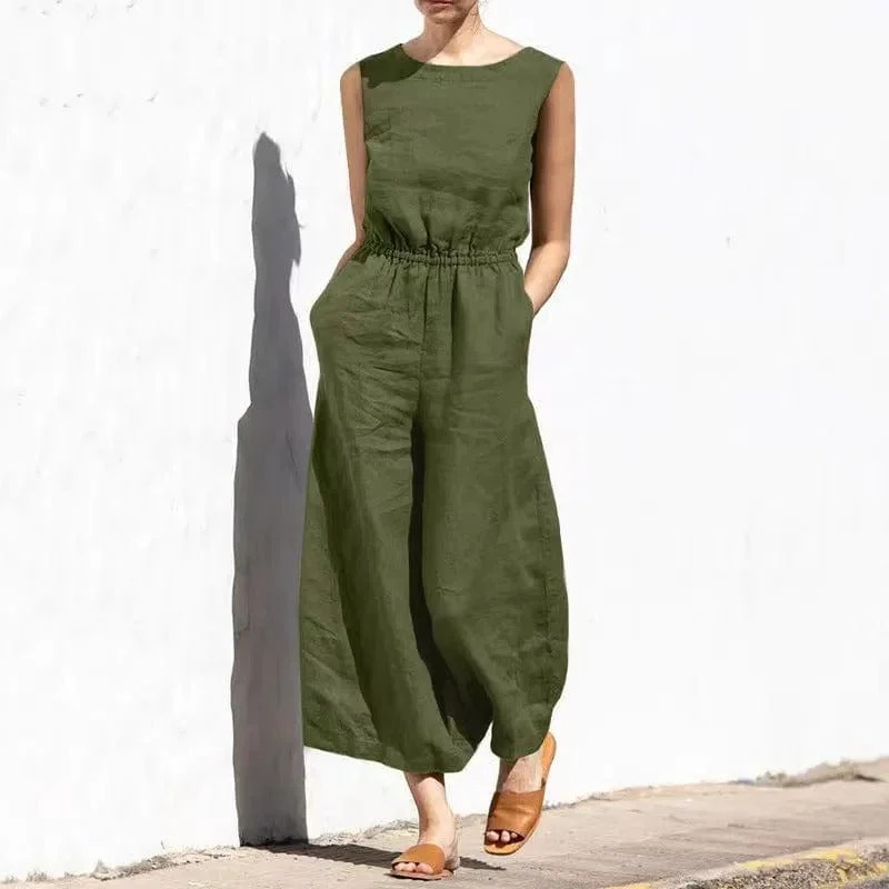 Heidi-Mode | Baumwoll-Leinen-Jumpsuit - Image 14