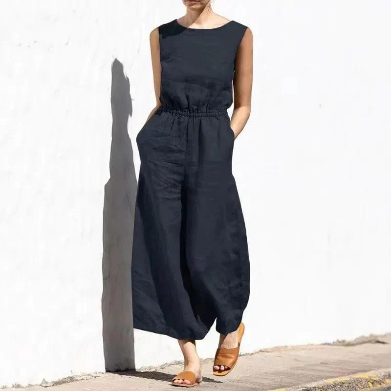 Heidi-Mode | Baumwoll-Leinen-Jumpsuit - Image 7