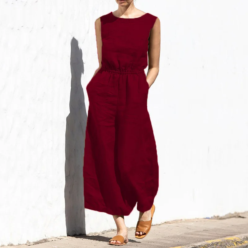 Heidi-Mode | Baumwoll Leinen Overall Design - Image 2