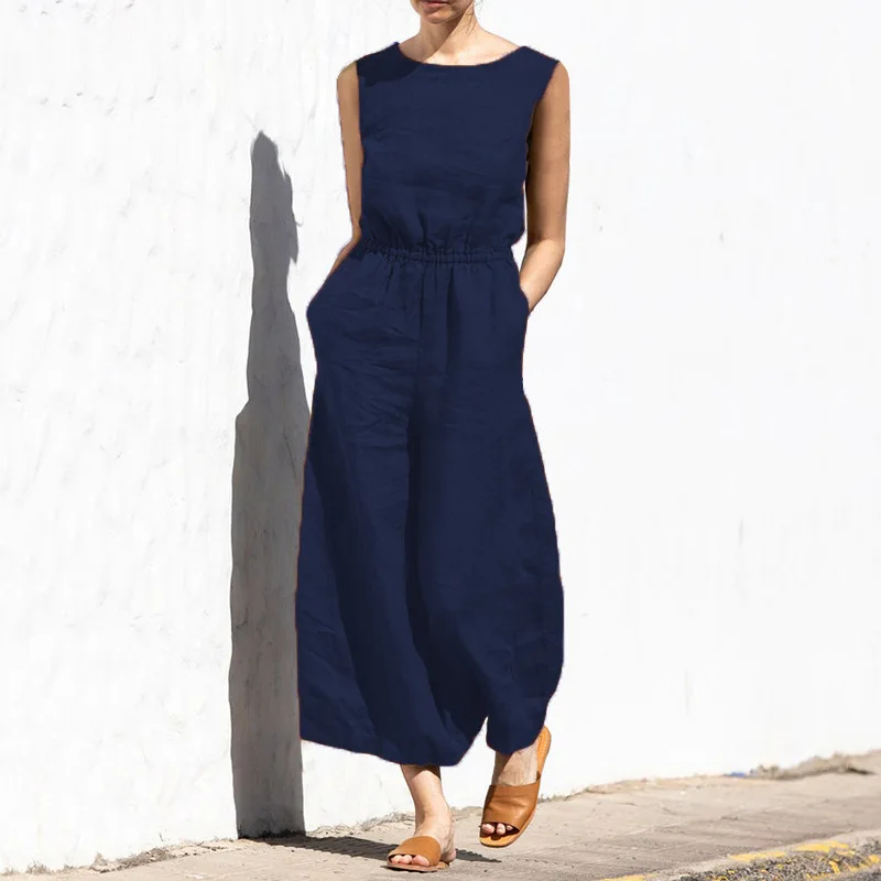 Heidi-Mode | Baumwoll Leinen Overall Design - Image 3