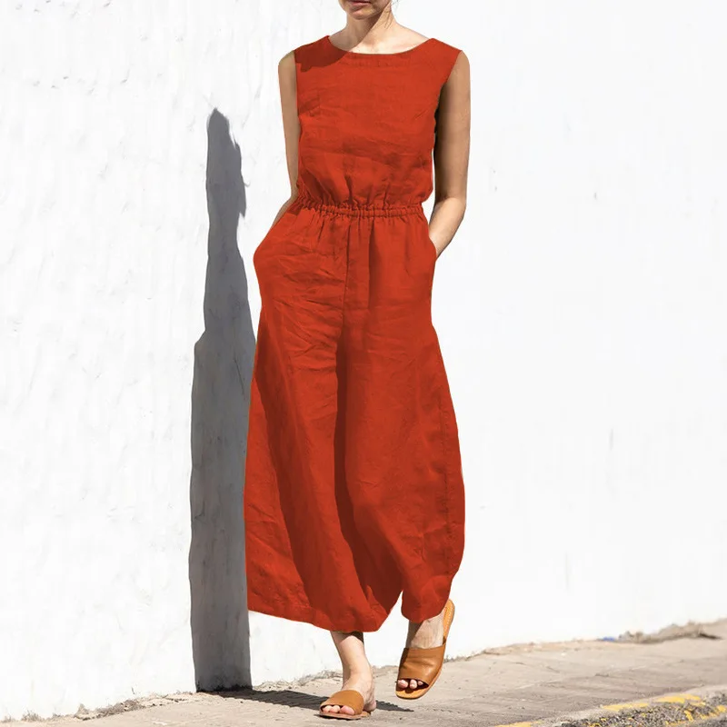 Heidi-Mode | Baumwoll Leinen Overall - Image 6
