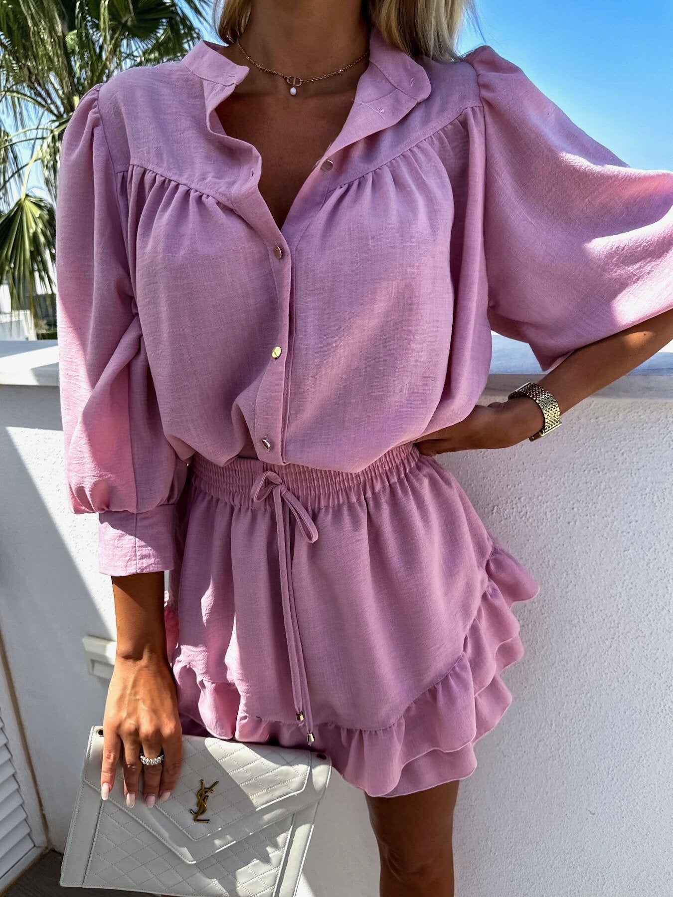Heidi-Mode | Baumwoll Zweiteilig Set für Damen Bequem und Stilvolles Outfit - Image 14