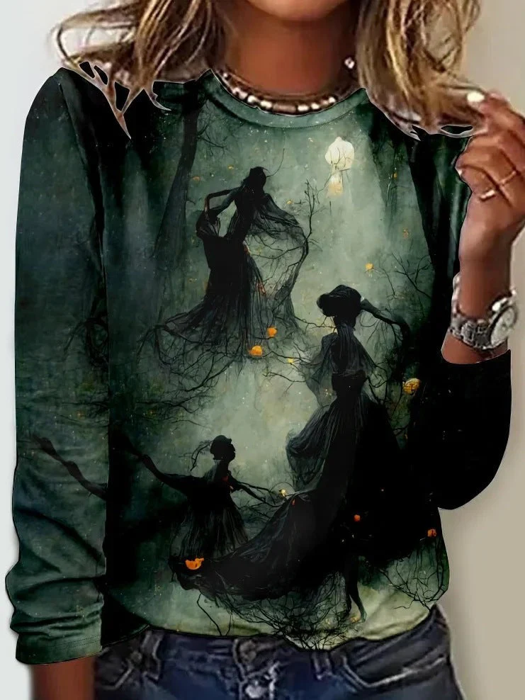Heidi-Mode | Bedrucktes Rundhals-T-Shirt - Image 3