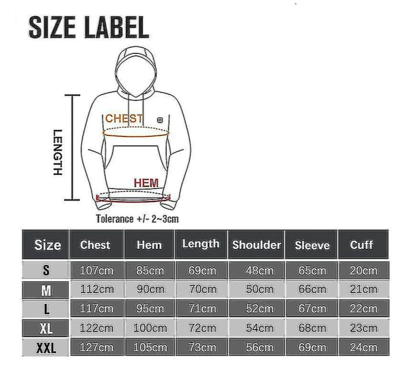 Heidi-Mode | Hoodies, Usb Elektrische Heizung Leichte Kapuzen-Sweatshirts Jacke - Image 3