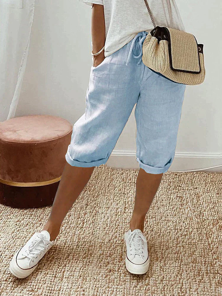 Heidi-Mode | Bequeme Baumwollshorts für Damen - Image 4