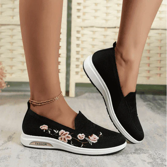 Heidi-Mode | Bequeme Blumen Orthopädie Schuhe für Damen - Image 4
