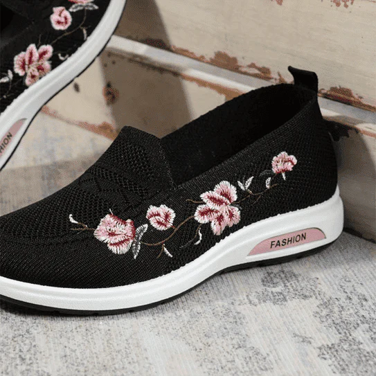 Heidi-Mode | Bequeme Blumen Orthopädie Schuhe für Damen - Image 5